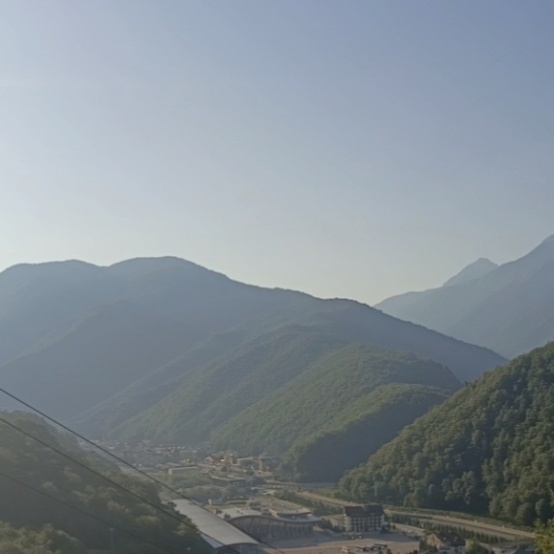 Вид с малой высоты. 