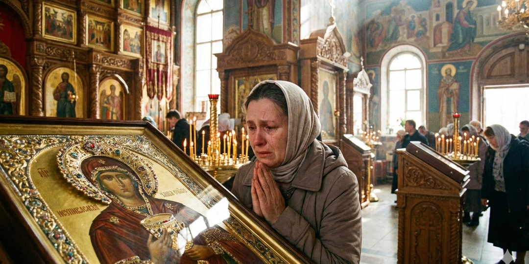 Молитва перед иконой Неупиваемая чаша от пьянства