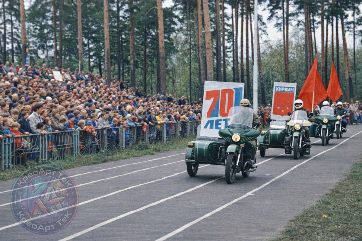 Стадион «Труд» на Шёлковом Комбинате