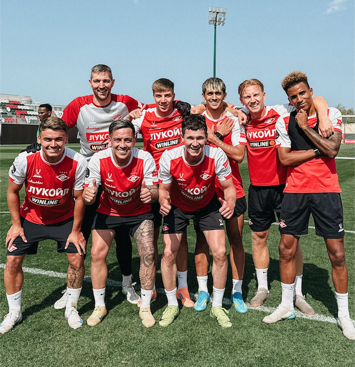 Игроки «Спартака» проводят первый предсезонный сбор в Дубае. Фото: ФК «Спартак»