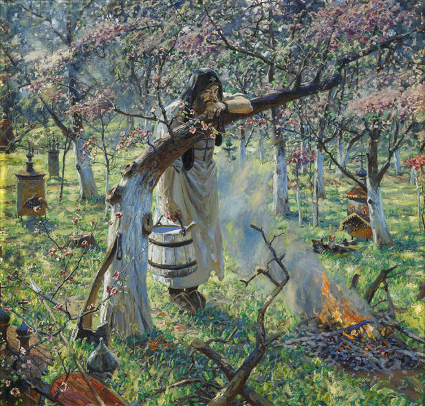 Художник Павел Рыженко: https://ryzhenko.in.gallerix.ru/expo/kartiny-pavla-ryzhenko/