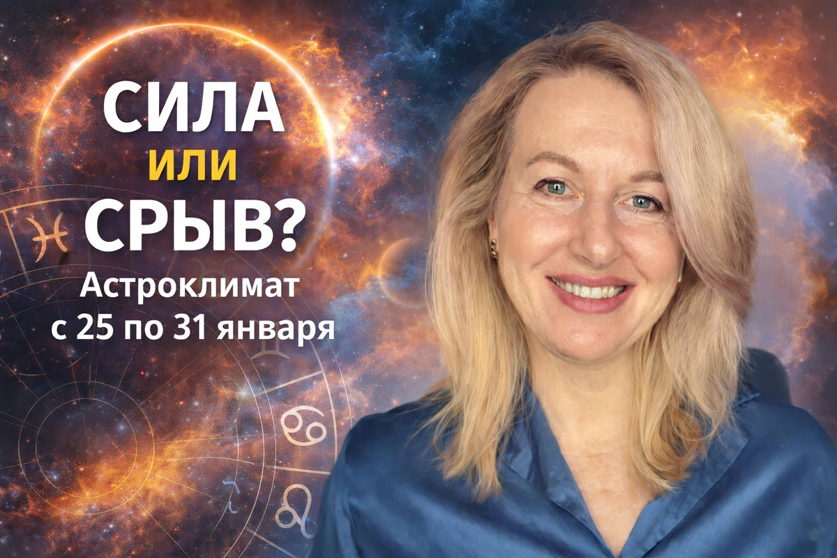 Прогноз на 25-31 января