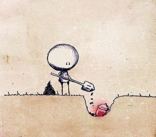 Зарой своё сердце)