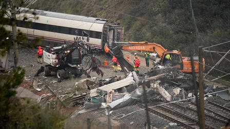 Число жертв аварий на железных дорогах в Испании увеличилось за последние годы