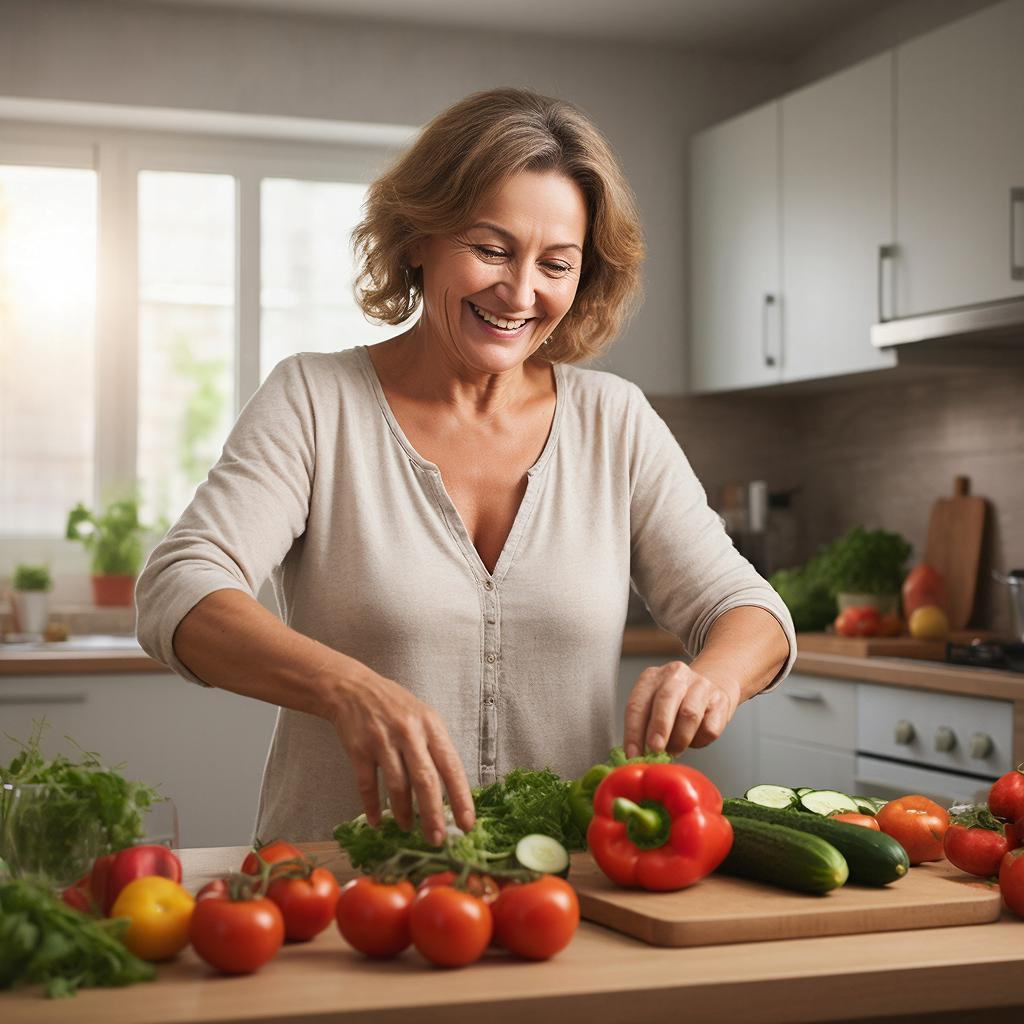 Соблюдение определенных принципов питания поможет снизить риски разных заболеваний, в том числе и контролировать симптомы менопаузы 