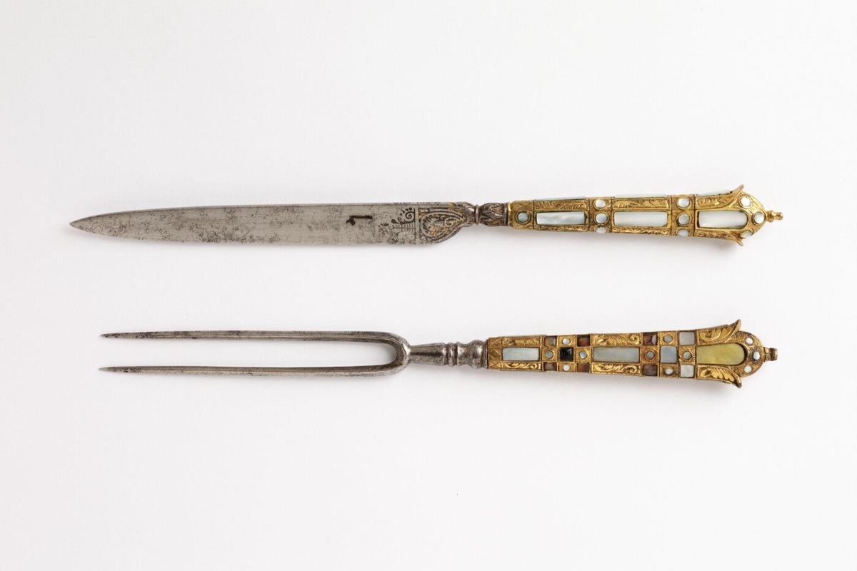 Французские нож и вилка 1580-1620 гг.