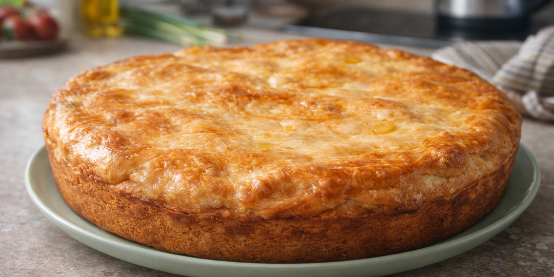 Курник с куриным филе и картошкой