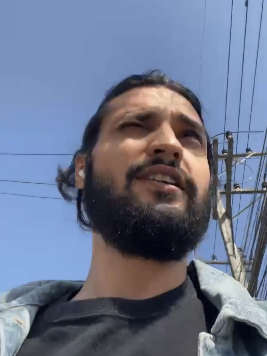 Эрик на пути к незнакомке Камилле. 