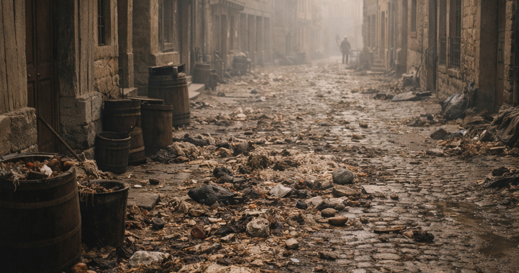 Городские запахи прошлого как часть повседневной жизни