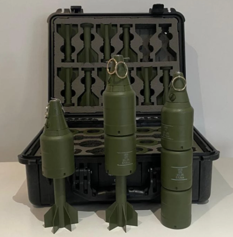 Различные конфигурации боеприпаса "Гвоздь". Defenses Solution