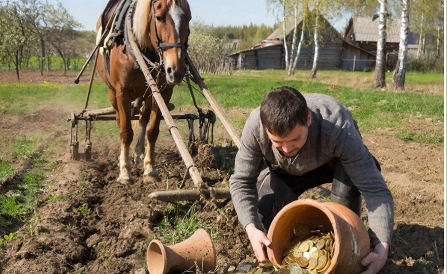 Находки кладов. История пятая: "Мудрая бабуля"