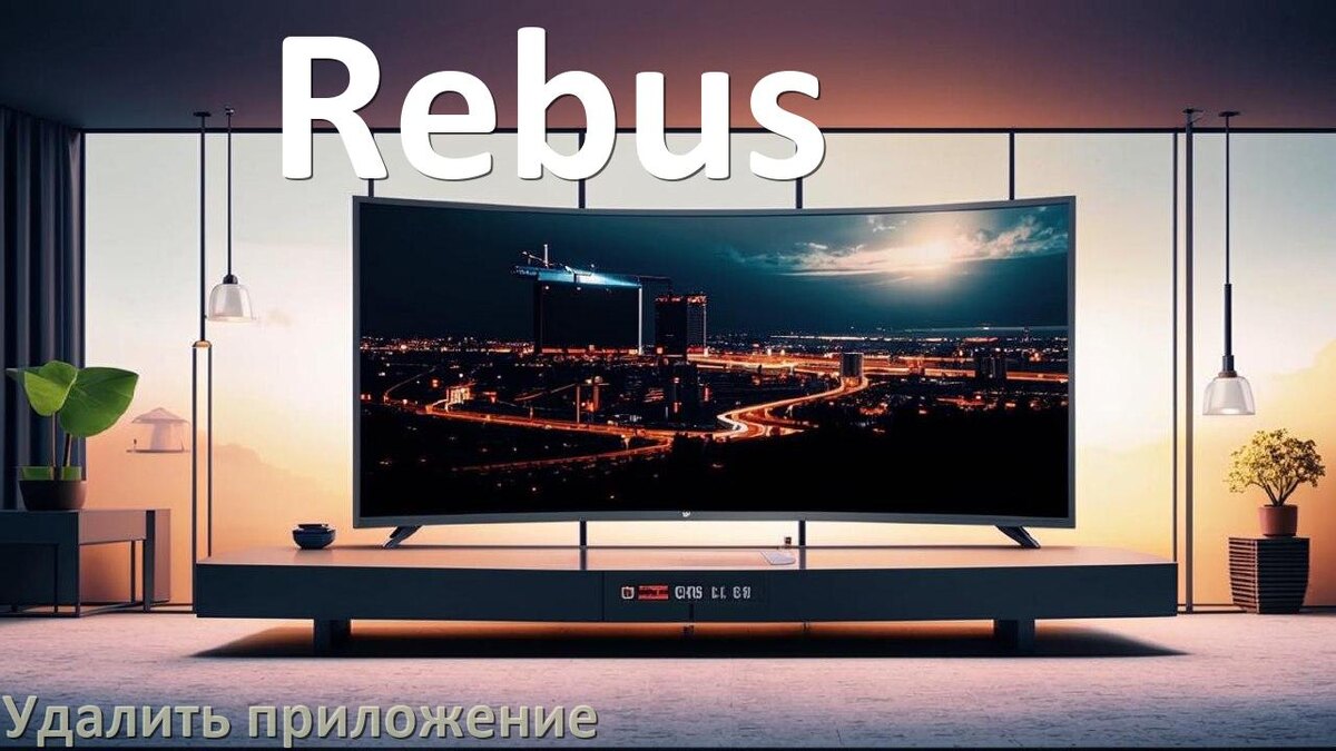 
Как в телевизоре Rebus удалить приложение на Android TV 16, 15, 14