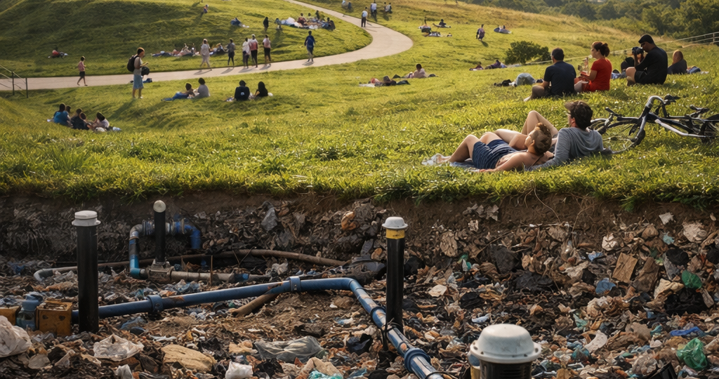 Города, построенные на мусоре, и жизнь поверх отходов