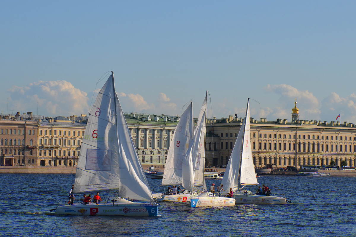 Невская регата. Фотография Александра Новикова. 2019