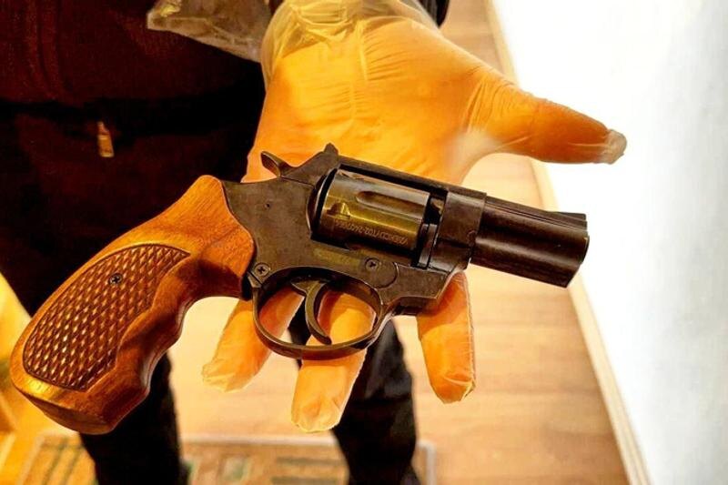    Изъятое оружие