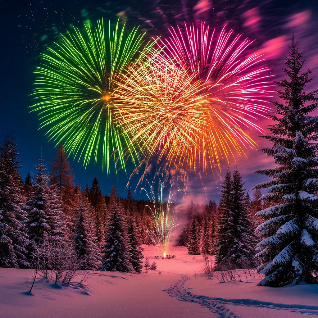 Салют всегда поднимает настроение, правда?