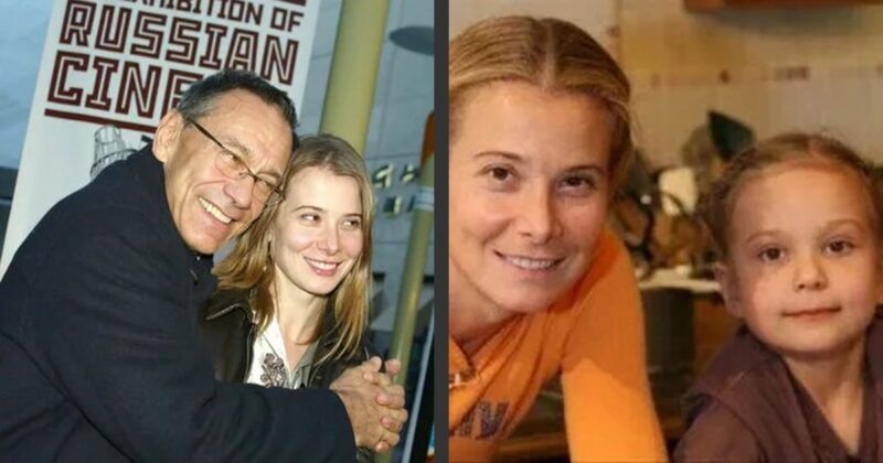    Юлия Высоцкая с дочерью Машей, за жизнь которой продолжается борьба.