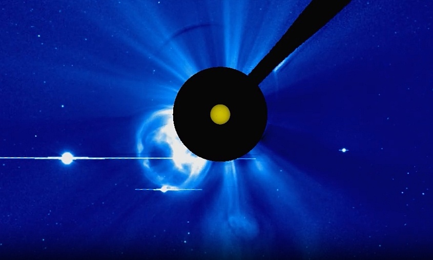 «Можно только гадать, что там произошло»: на обратной стороне Солнца зарегистрировали двойной взрыв