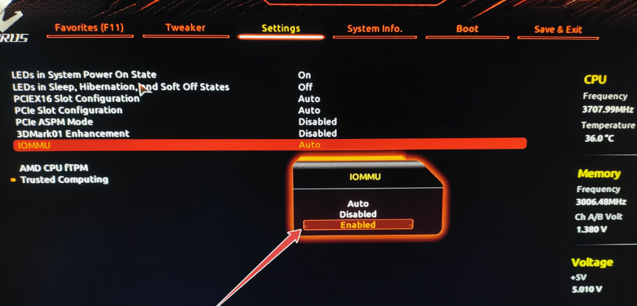 IOMMU в BIOS/UEFI: Ваш Страж Безопасности и Производительности.