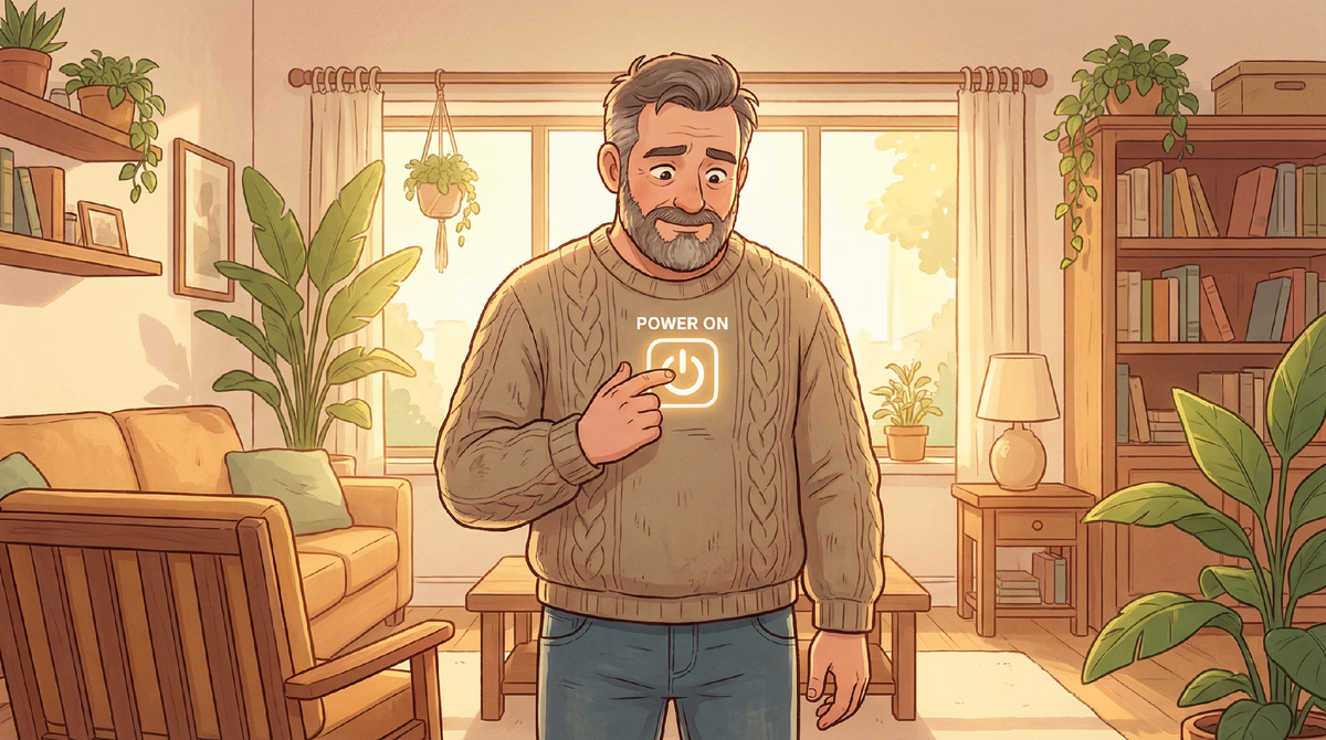 «Доктор, где моя кнопка включения?»