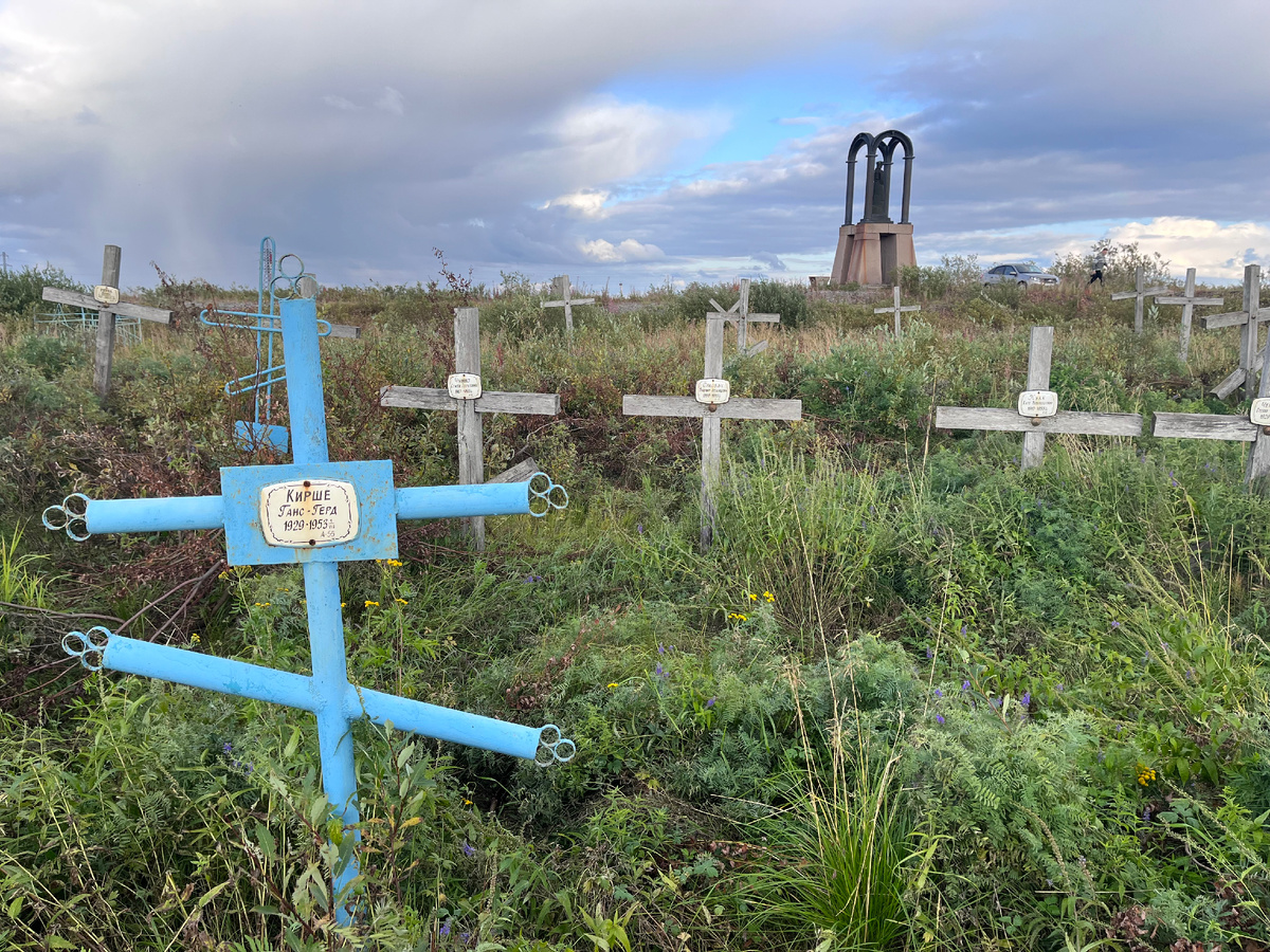 Кладбище заключенных под Воркутой