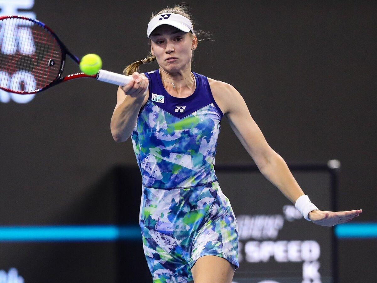    Казахстанская теннисистка Елена Рыбакина | © Фото : Пресс-служба ChinaOpen