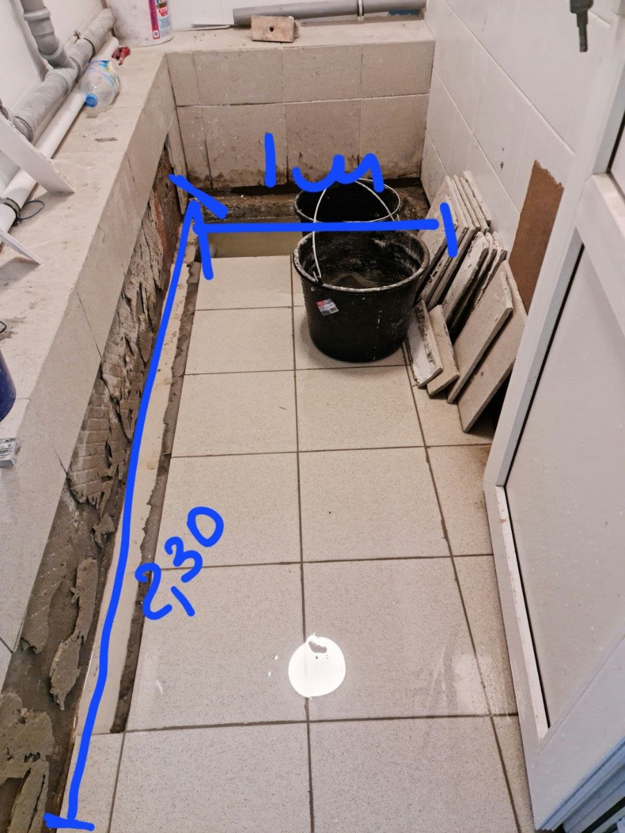 Проведение осмотра специалистом КСГИДРО и замеры дефектных участков