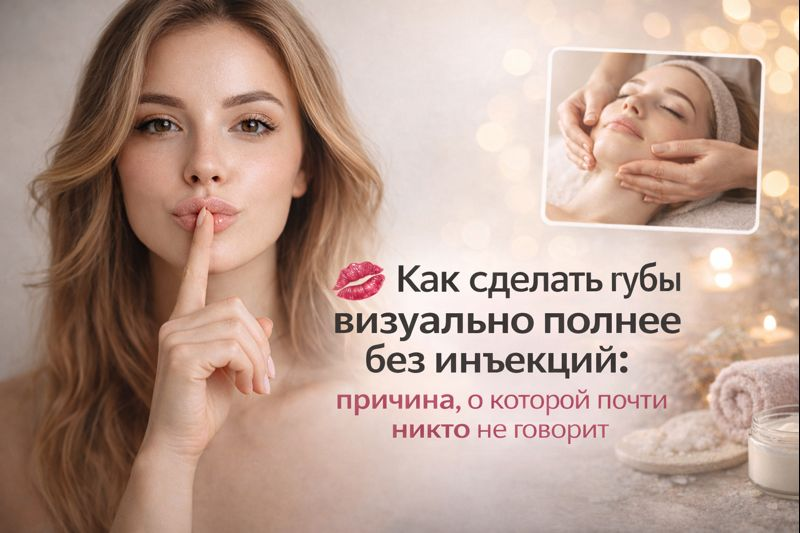 💋 Как сделать губы визуально полнее без инъекций: причина, о которой почти никто не говорит