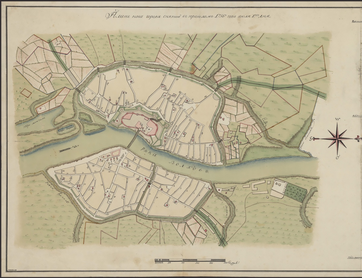 план 1756 года