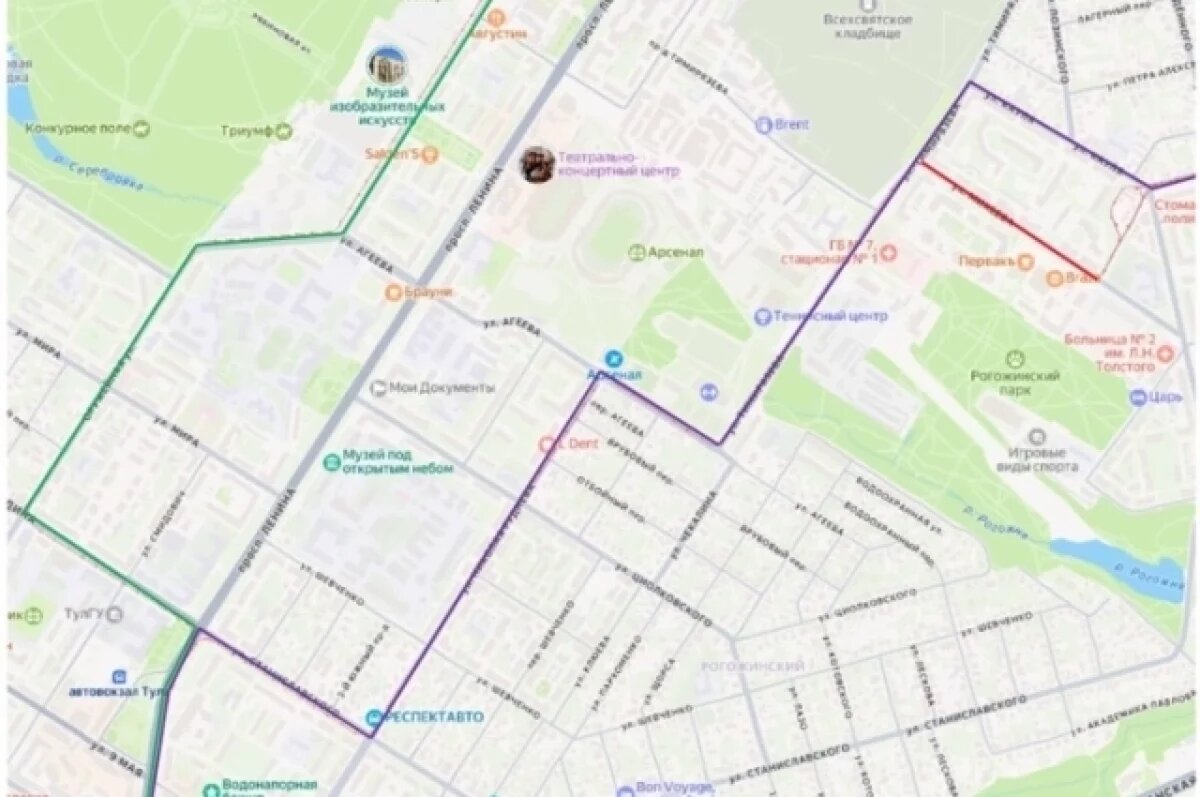    В Туле ограничат движение транспорта из-за уборки снега