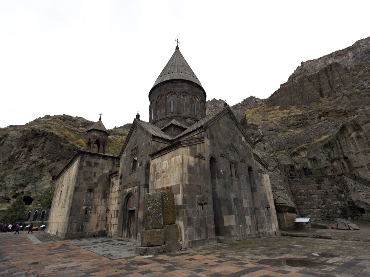    Церковь Катогике в монастырском комплексе Гегард, Армения | © РИА Новости / Алина Старостина
