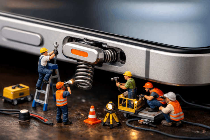    Что делать, если кнопка беззвучного режима сломалась или занята?