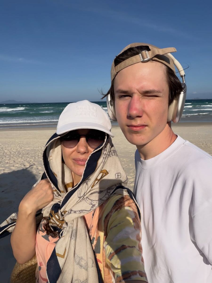 Екатерина Климова с сыном Корнеем на отдыхе во Вьетнаме