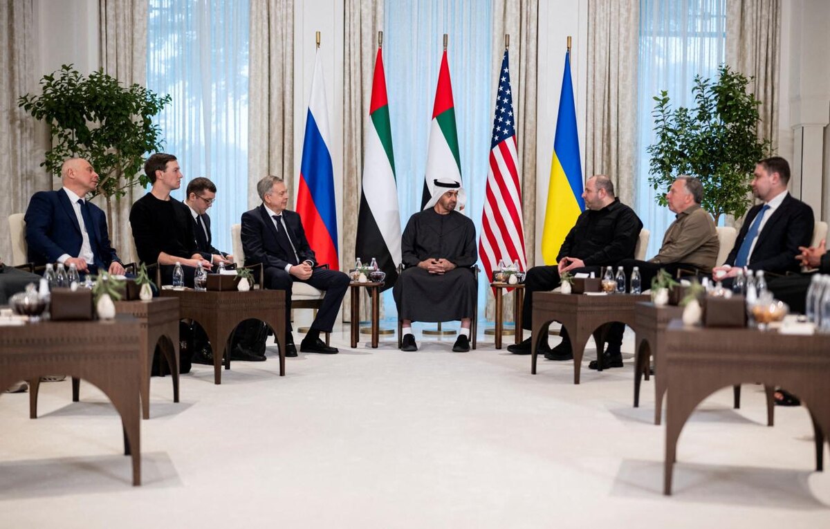 © Hamad Al Kaabi/ UAE Presidential Court/ Handout via REUTERS