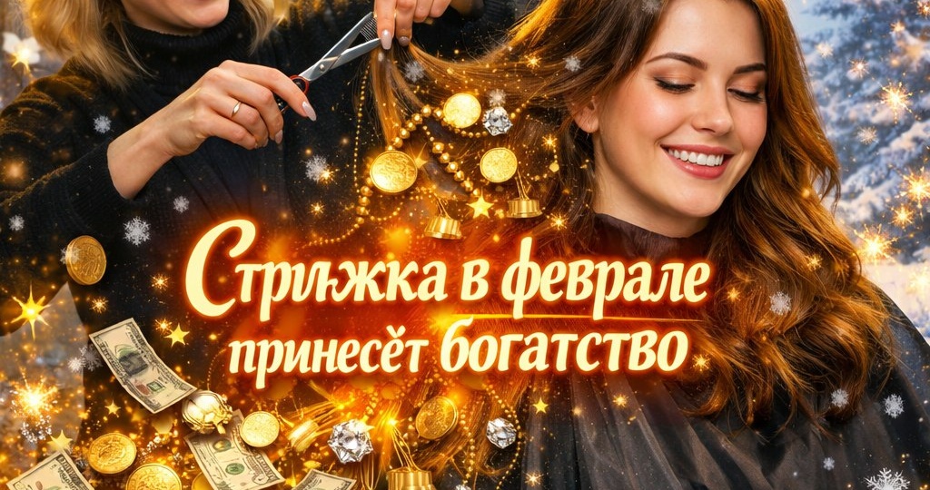 Лучшие дни для стрижек в феврале 2026.