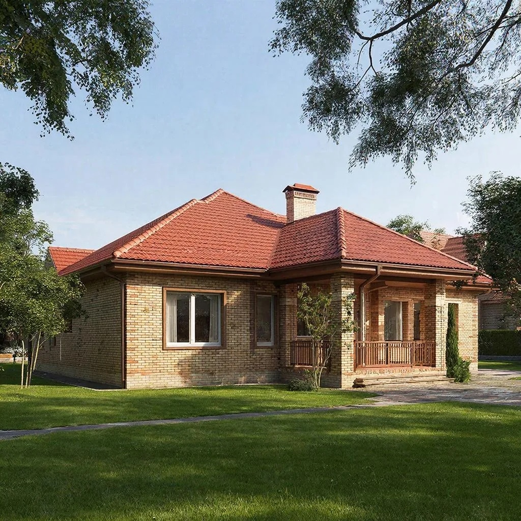 Дом из кирпича