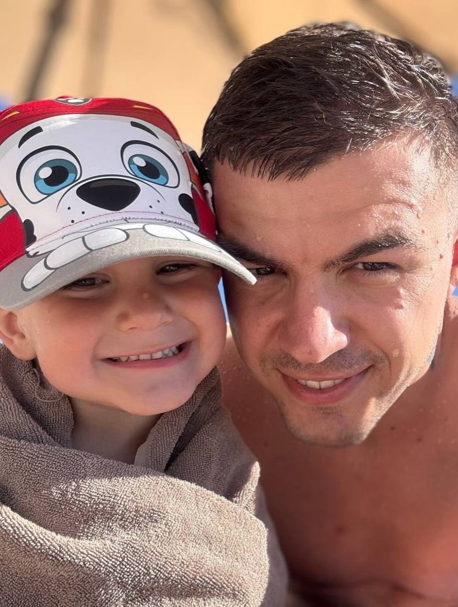    Влад Череватый поздравил сынаСоцсети Влада Череватого