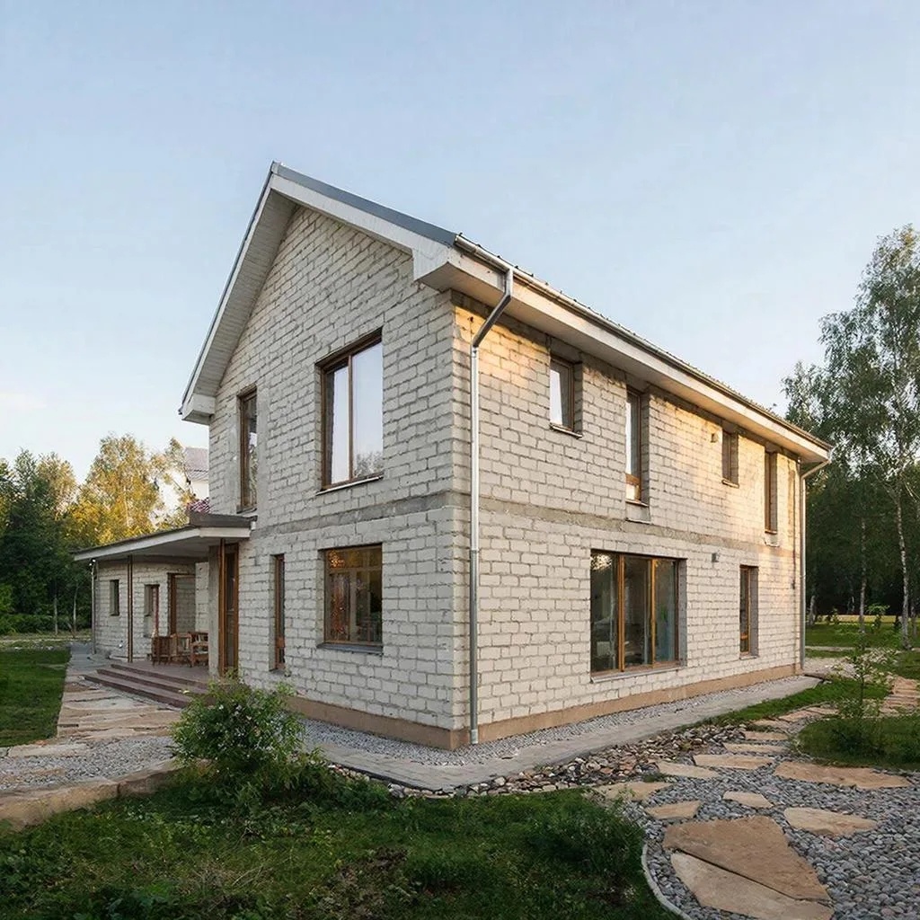 Дом из газосиликатных блоков