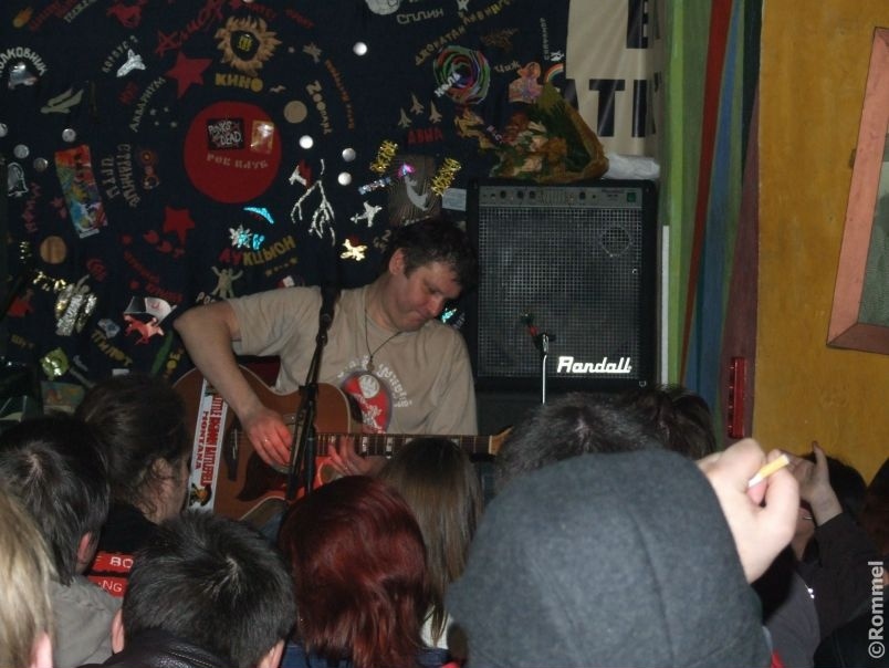 День рождения Лукича. Санкт-Петербург, клуб "Камчатка", март 2011. Фото из ВК-сообщества "Черный Лукич"