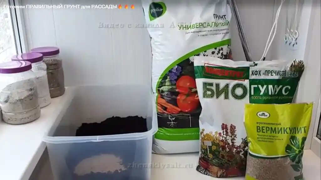 Грунт для рассады своими руками: мой проверенный состав и пропорции