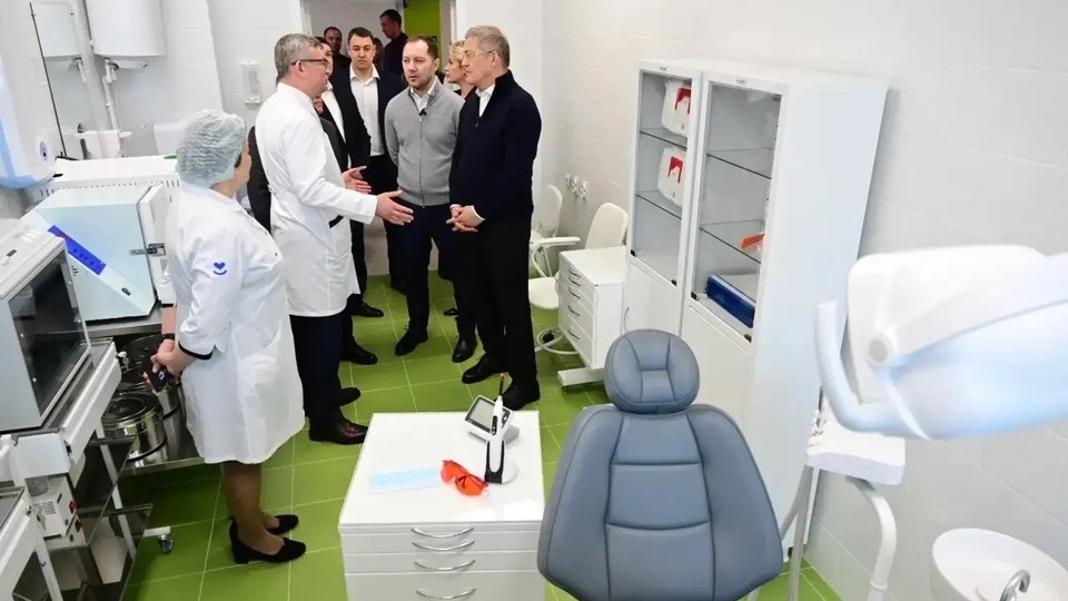 В башкирском Янауле открыли новую детскую поликлинику