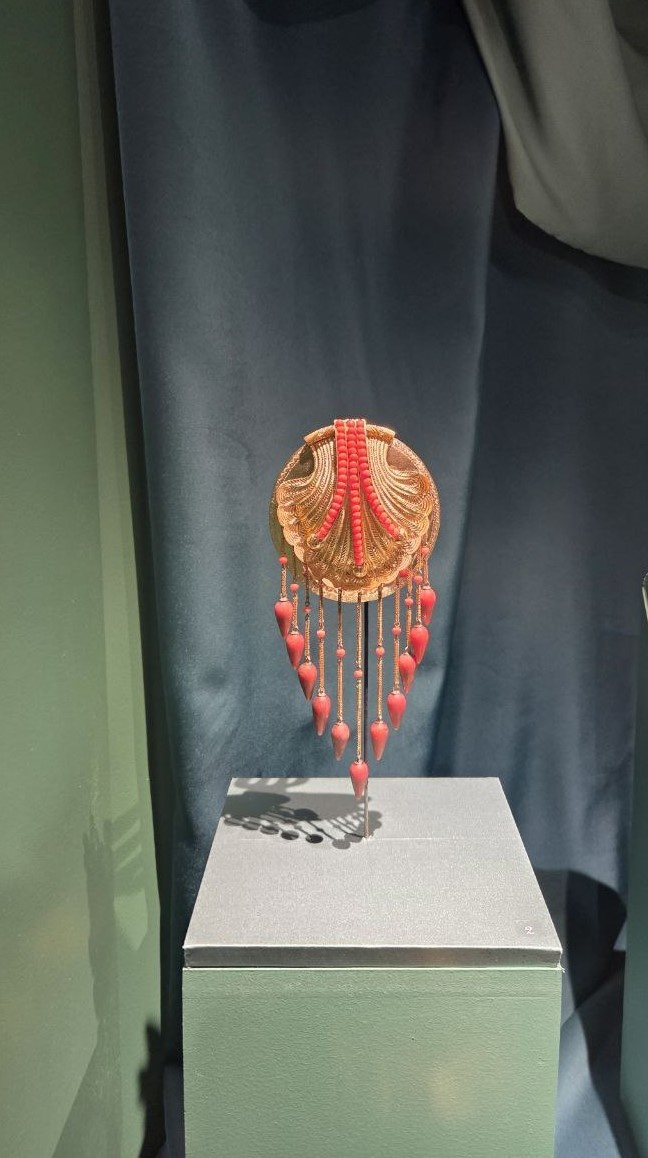 Гребень. Россия Середина XIX в. черепаха, кораллы