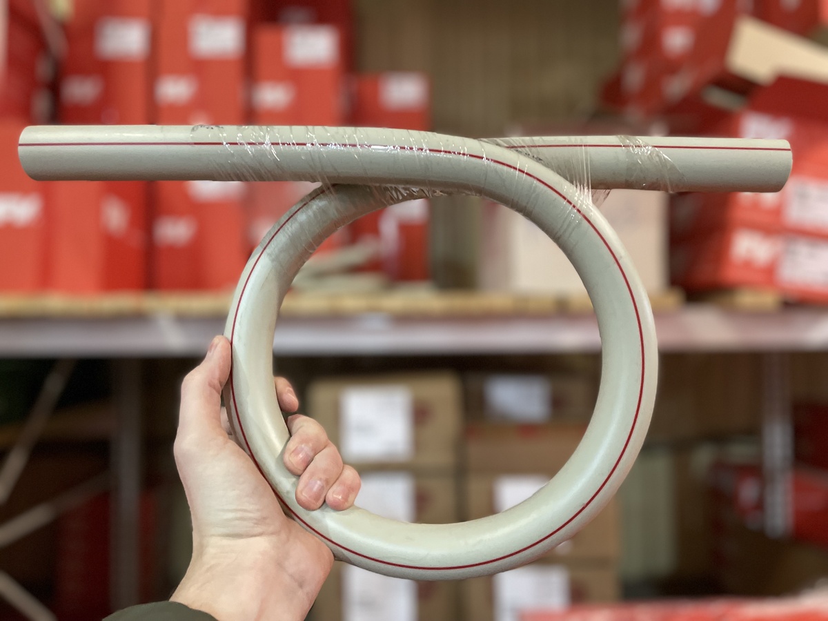 О-образный полипропиленовый компенсатор, фото автора