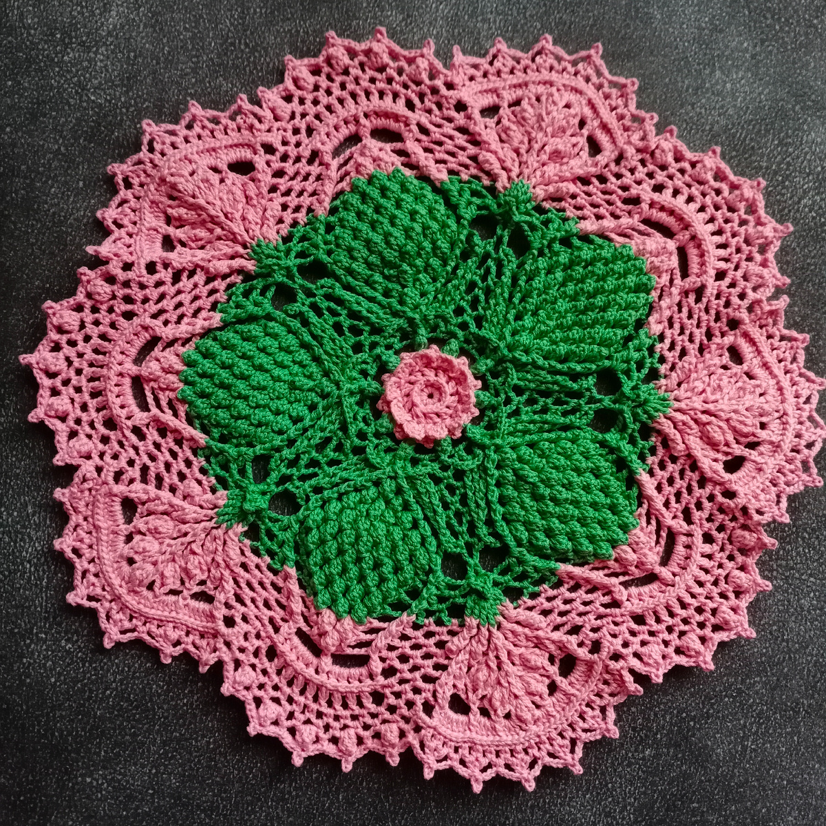 рельефная салфетка "Варвара", дизайнер Любовь Плотоненко 