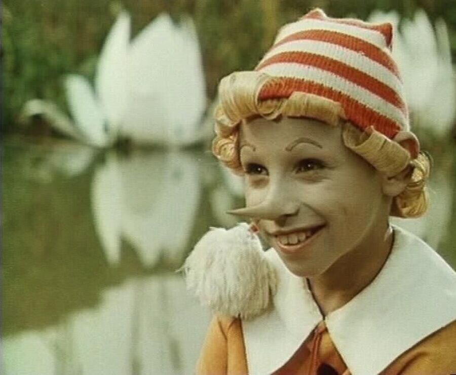 Буратино в исполнении Дмитрия Иосифова . фильм 1975 года.