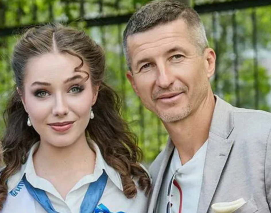 Евгений Алдонин с дочкой Верой