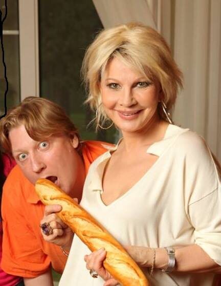 Автор канала "Пераново перо" Олег Перанов и Татьяна Веденеева