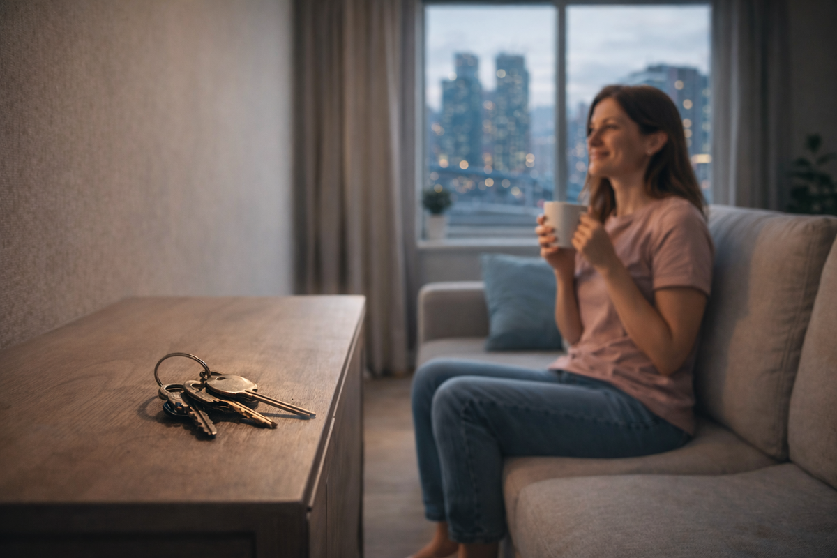 Когда “квартира осталась от мужа” — это ещё не значит, что стало легче.