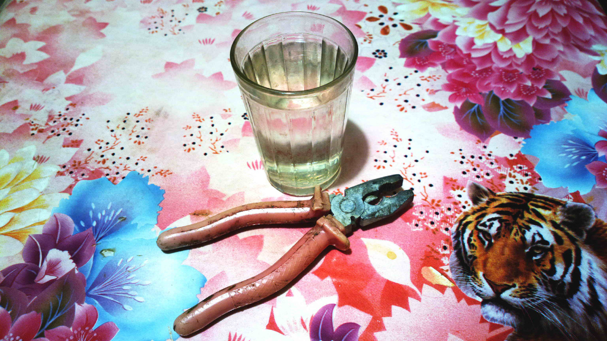 Стакан спирта