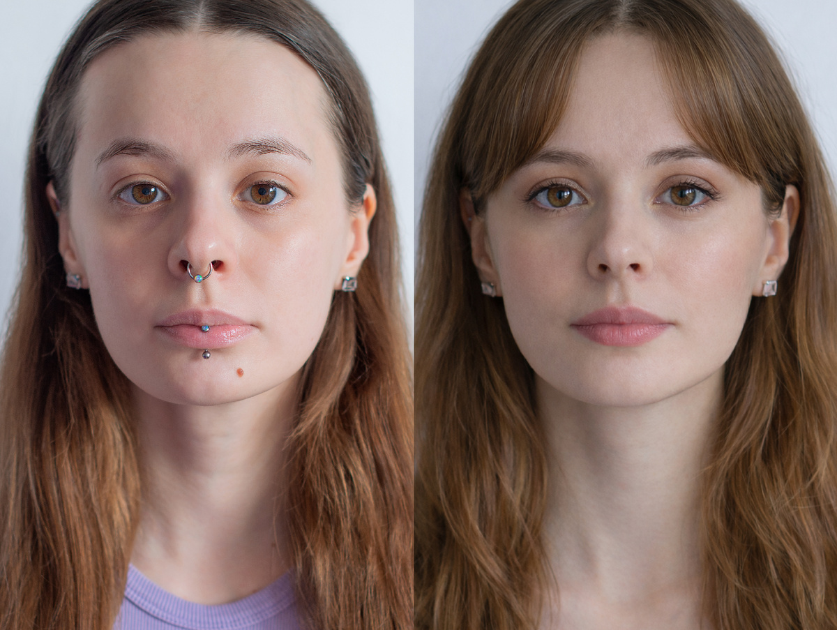 Фото автора и фото в прайме, версия нейросети